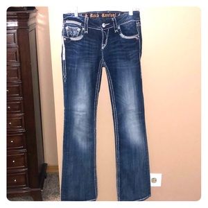 Woman’s Rock Revival Denim Jeans